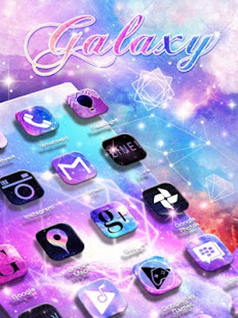 Imagen 1 para Color Nebula Galaxy Theme