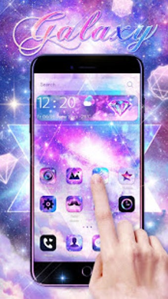 Imagen 2 para Color Nebula Galaxy Theme