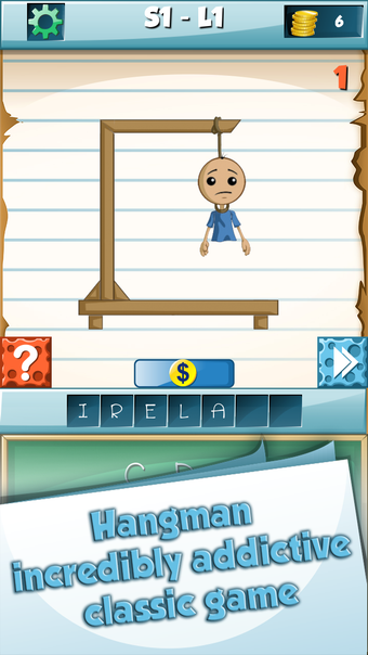 Imagen 1 para Hangman Word Guessing Gam…
