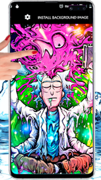 Imagen 1 para Rick Morty Teen Cool Dope…