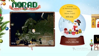 Image 1 for NORAD Tracks Santa for Wi…