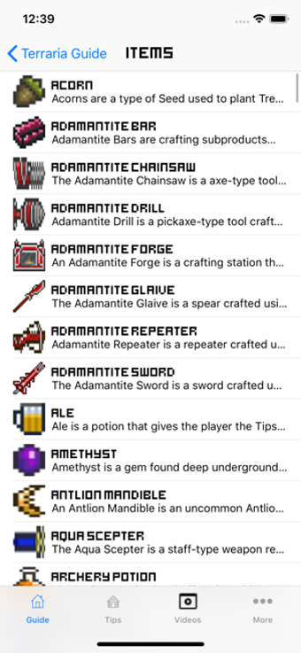 Image 0 for Guide & Wiki for Terraria