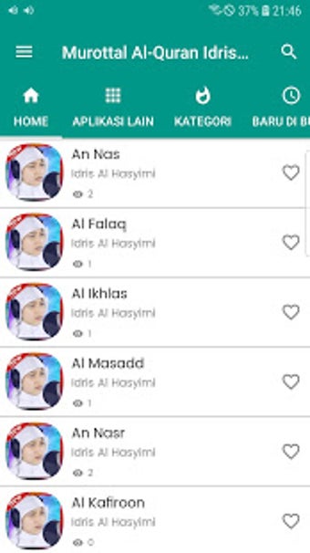 Image 1 for Murottal Al-Quran Idris A…
