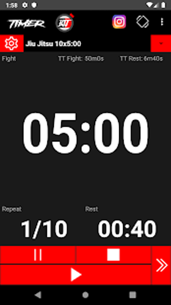 Image 2 for Timer BJJ - Interval Time…