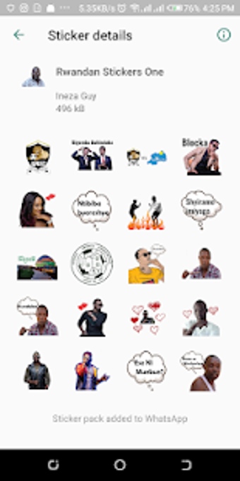 Imagen 1 para Rwandan Stickers for What…