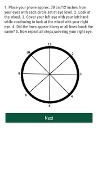 Image 2 for Eye Astigmatism Test and …