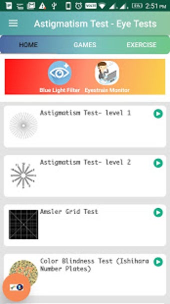 Image 0 for Eye Astigmatism Test and …