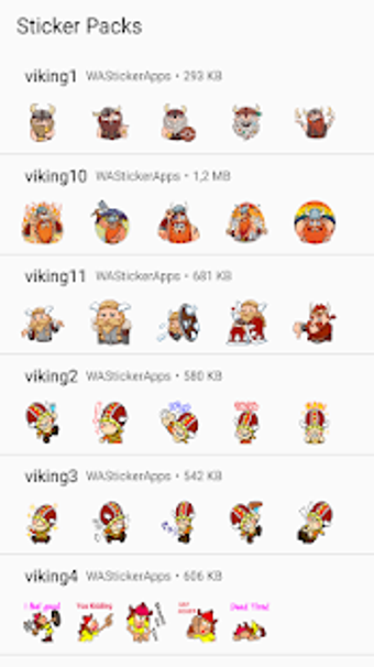 Image 0 for Viking Sticker For WhatsA…