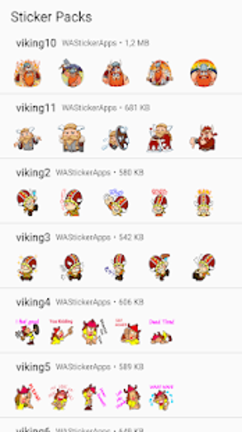 Image 2 for Viking Sticker For WhatsA…