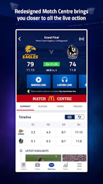 Image 1 for AFL Live Official App