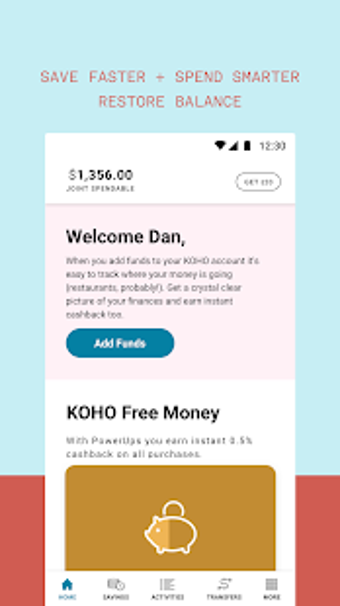 Image 1 for KOHO: Personal Finance