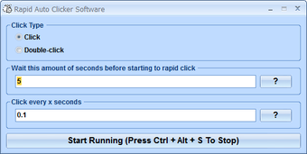Image 0 for Rapid Auto Clicker Softwa…