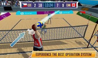 Imagen 1 para Beach Volleyball Spike Ma…