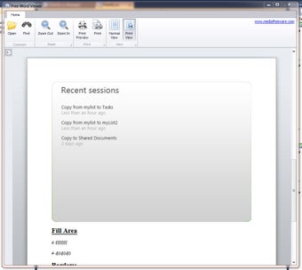 Image 0 for Free Word Viewer