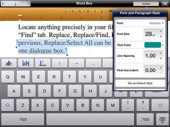 Image 0 for Assistant - for iPad Word…