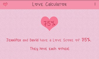 Imagen 1 para Love Test Calculator