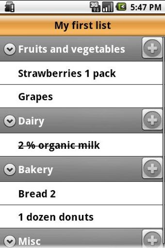 Imagen 1 para Voice Grocery List