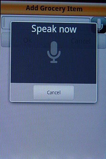 Imagen 0 para Voice Grocery List