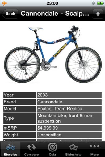 Image 0 for Ultimate Bicycle Specs