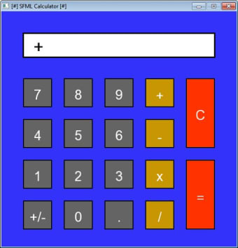 Image 0 for SFML Calculator
