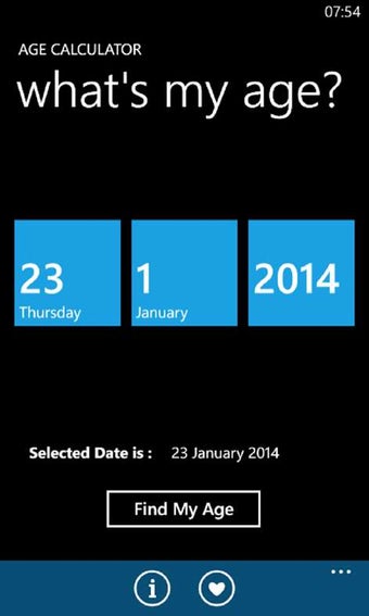 Image 3 for Age Calculator for Window…