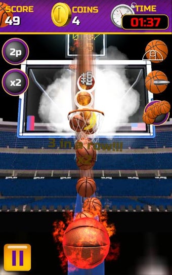 Image 2 for Swipe Basketball 3D