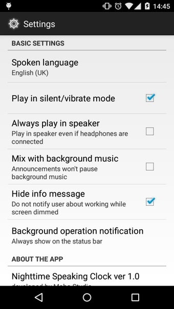 Imagen 2 para Nighttime Speaking Clock