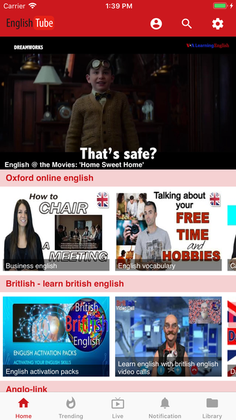 Image 0 for English Tube