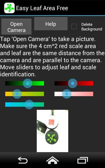 Imagen 1 para Easy Leaf Area Free