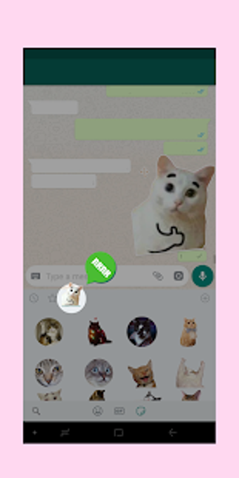Image 1 for Cats vs Dogs sticker pack