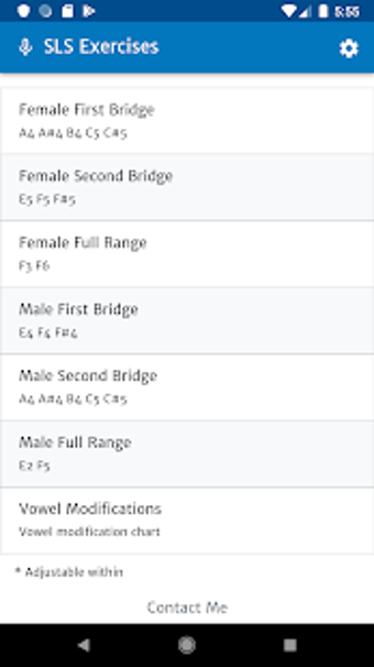 Image 0 for Speech Level Singing Exer…