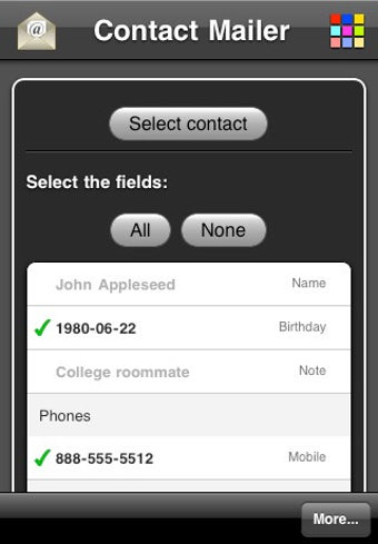 Imagen 0 para Contact Mailer
