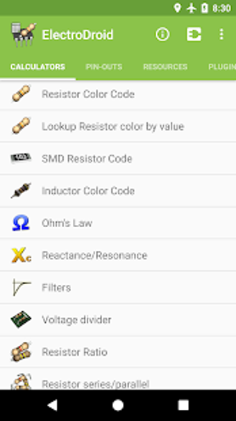 Image 1 for ElectroDroid Pro