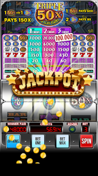 Imagen 0 para Triple 50x Pay Slot Machi…