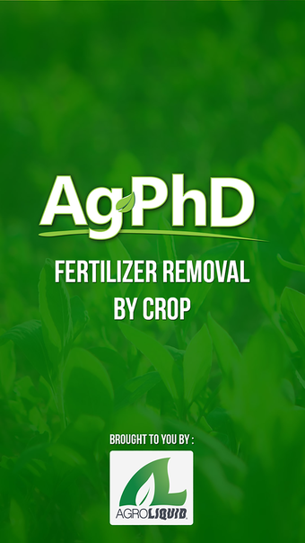 Image 0 for Fertilizer Removal by Cro…