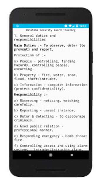 Image 2 for Manitoba Security Guard T…