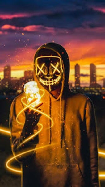 Imagen 3 para Led Purge Mask Wallpaper …