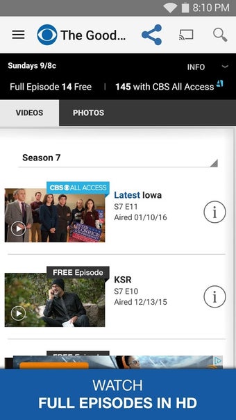 Image 1 for CBS - Full Episodes & Liv…