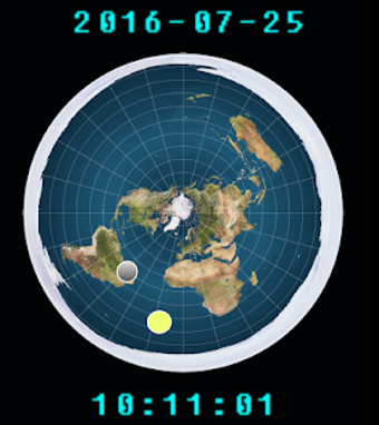 Image 0 for Flat Earth Sun/Moon Clock