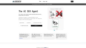 Image 0 for ACME.BOT - AI SEO Writer …
