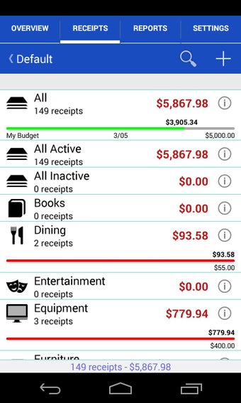 Imagen 0 para Receipts - Expense Tracke…