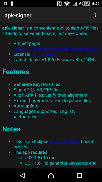 Imagen 1 para apk-signer