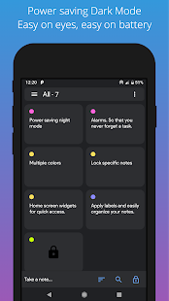 Imagen 3 para Dark Mode Notes