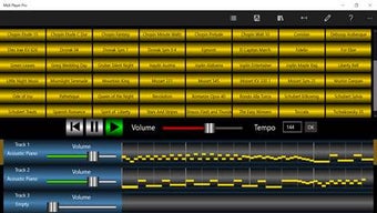 Image 1 for MIDI Player Pro for Windo…
