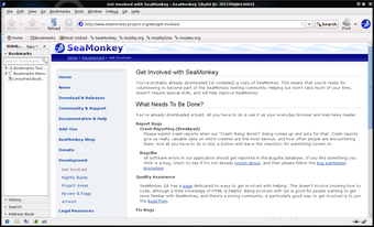 Image 0 for SeaMonkey for Linux (64-b…