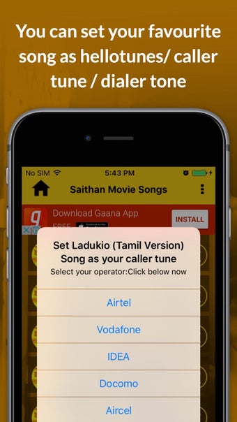 Imagen 1 para Saithan Tamil Movie Songs