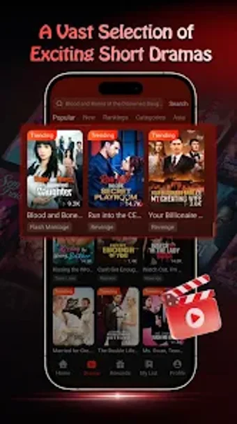 Imagen 0 para PeakShort - Drama Reels T…