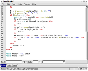 Image 1 for SmallBASIC for Linux