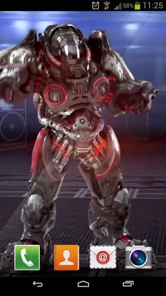 Image 1 for 3D Robot dance Live Wallp…