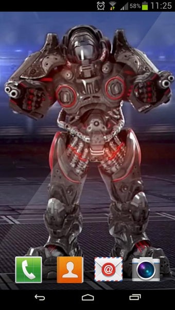 Image 1 for 3D Robot dance Live Wallp…